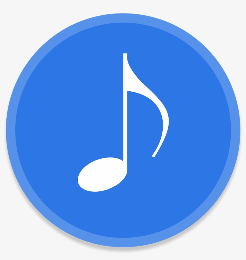 Download Png Ico Icns - Music Icon Png Blue, transparent png #1148089