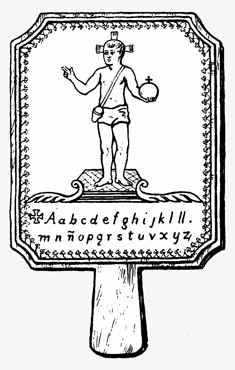 Hornbook Mexican - Horn Book Cartoon, transparent png #1148106