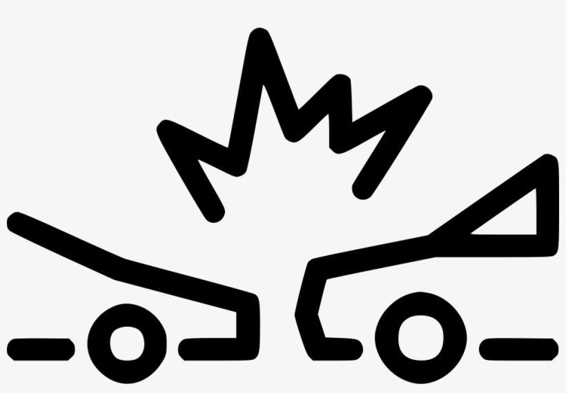 Accident Car Crash Collision Insurance Comments - Icon, transparent png #1148137