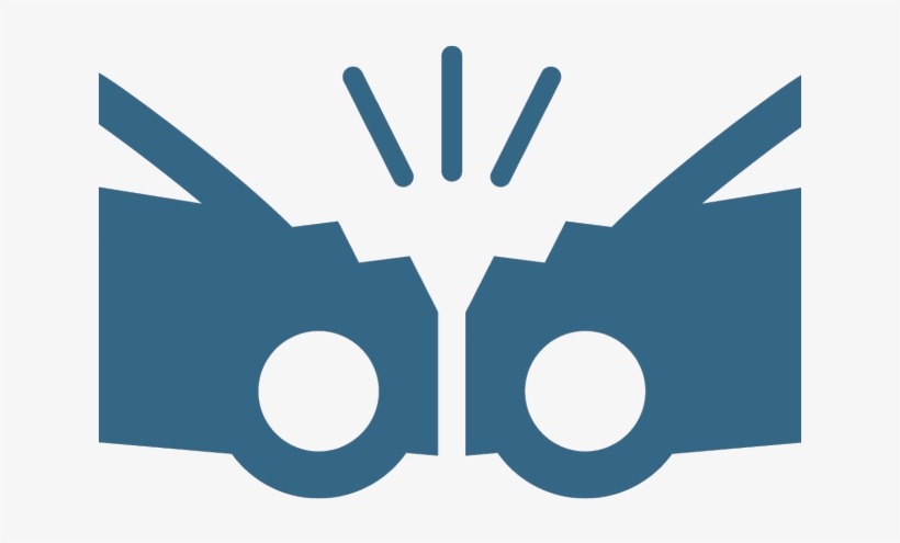 Crash Clipart Car Accident - Traffic Accident Icon, transparent png #1148414