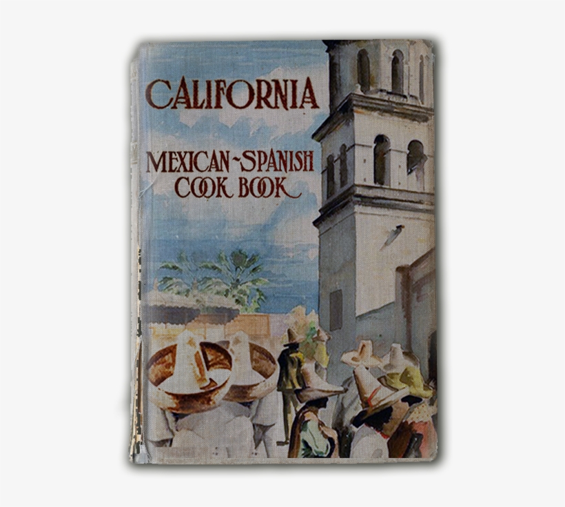 California Vintage Cook Book Mexican, transparent png #1148709