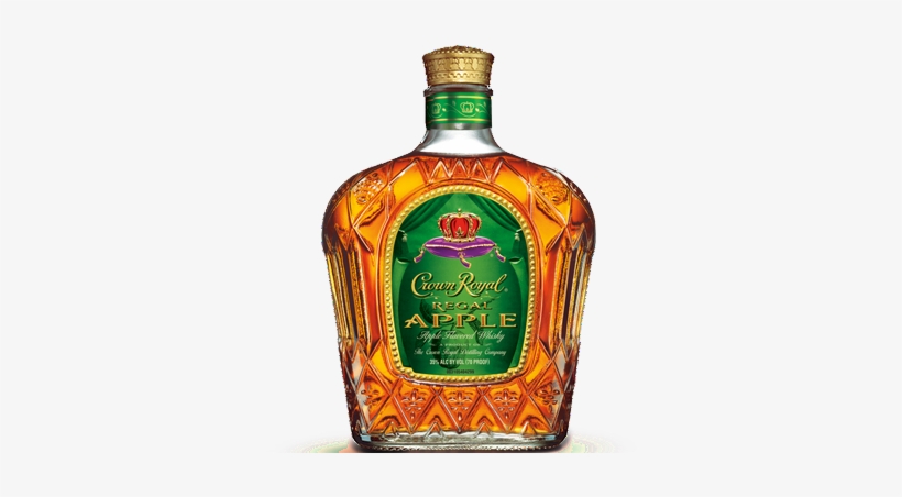 Crown Royal Apple Whisky - 1 2 Gallon Crown Royal Apple, transparent png #1149043