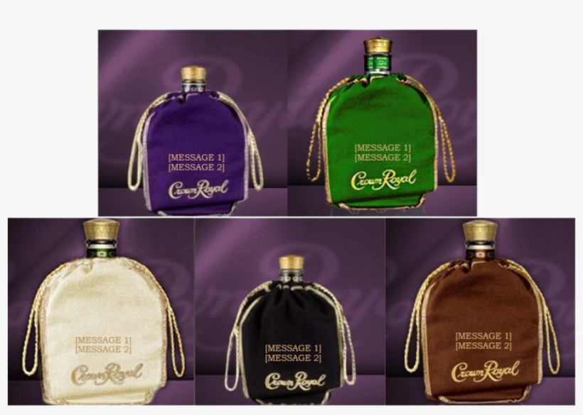 Crown Royal Dice Bag Clipart Crown Royal Rye Whiskey - Crown Royal Bags, transparent png #1149262