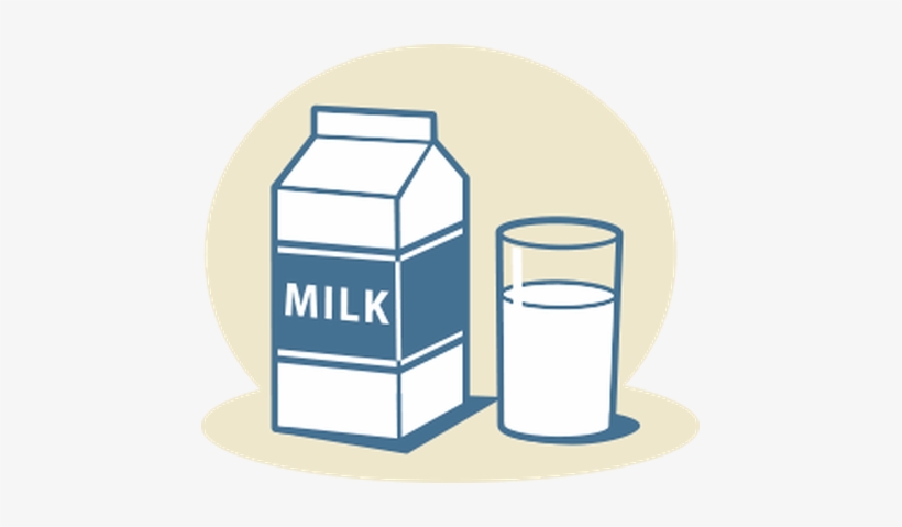 Milk Clipart Apple - Easy Drawing Of Milk, transparent png #1149303