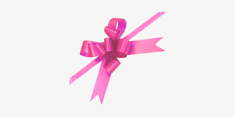 Rhinestone Clipart Transparent - Pink Gift Ribbon Png, transparent png #1150147