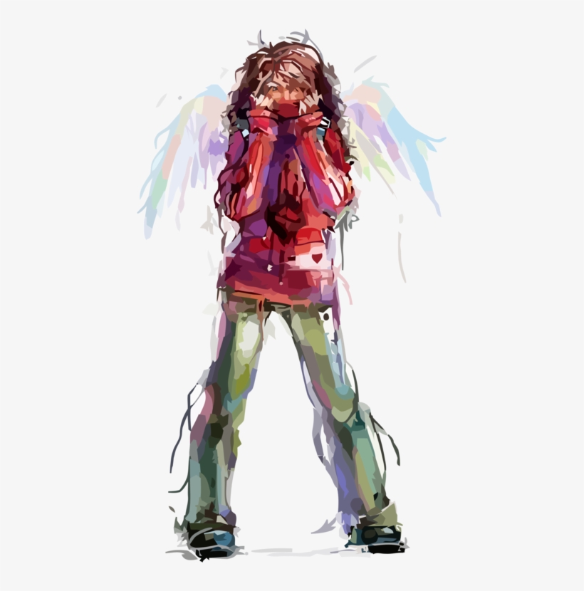 Drawing Anime Avatar Computer Icons Mangaka - Девушка В Полный Рост, transparent png #1150355