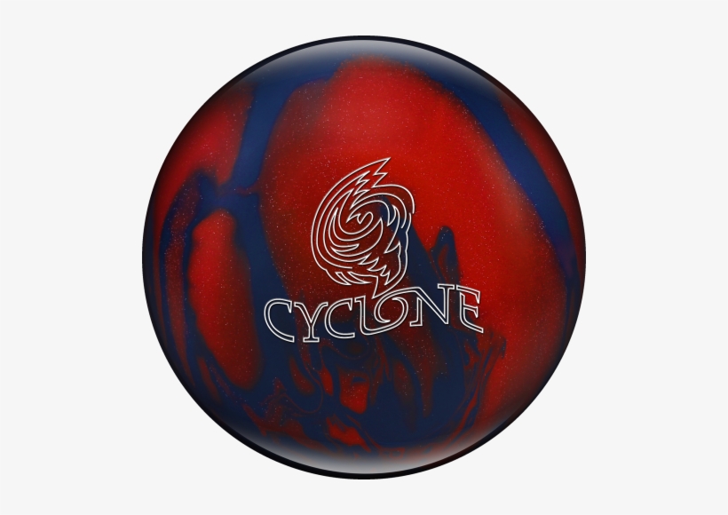 Cyclone- Blue/red Sparkle - Ebonite Cyclone Blue/red Sparkle Bowling Ball, transparent png #1150478