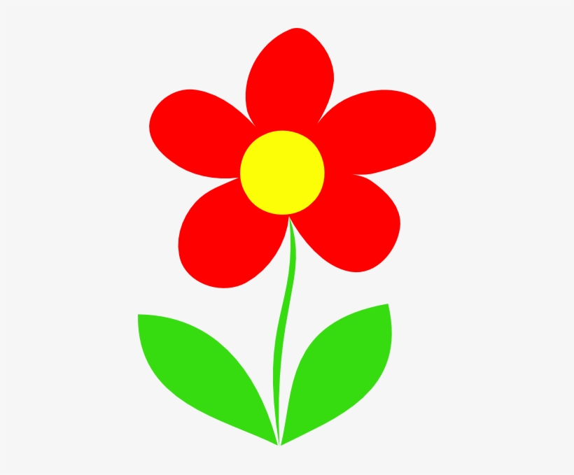 How To Set Use Red Flower Stem Clipart, transparent png #1150587