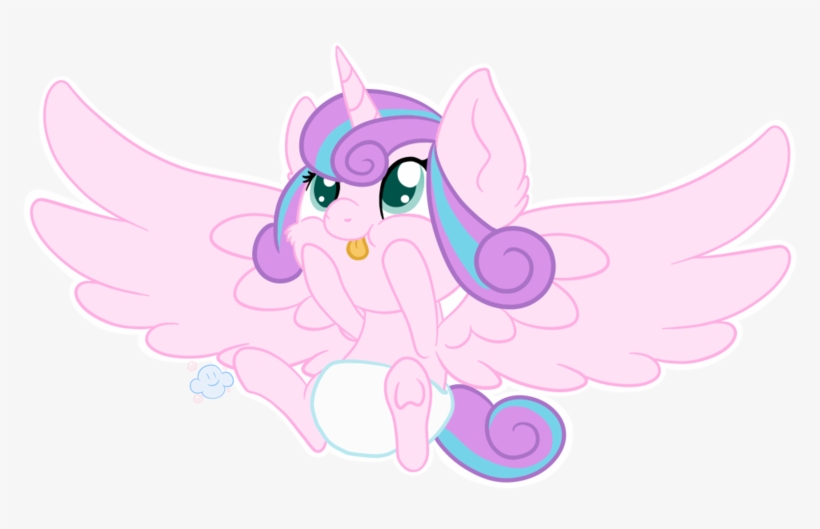 Cute Flurry Heart White Diaper - Wiki, transparent png #1150647