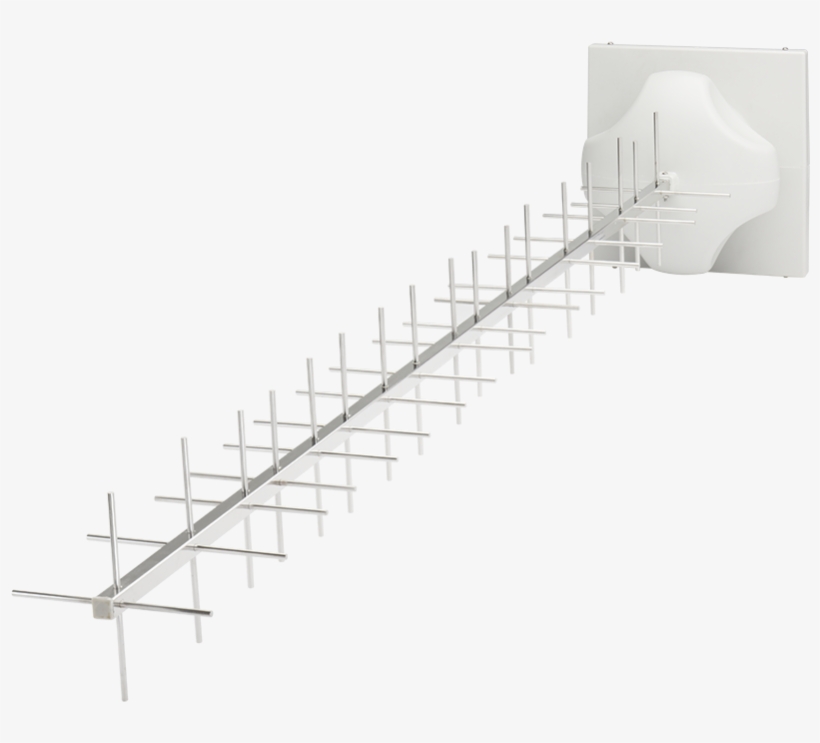 Yagi Front View Copy - Television Antenna, transparent png #1150955