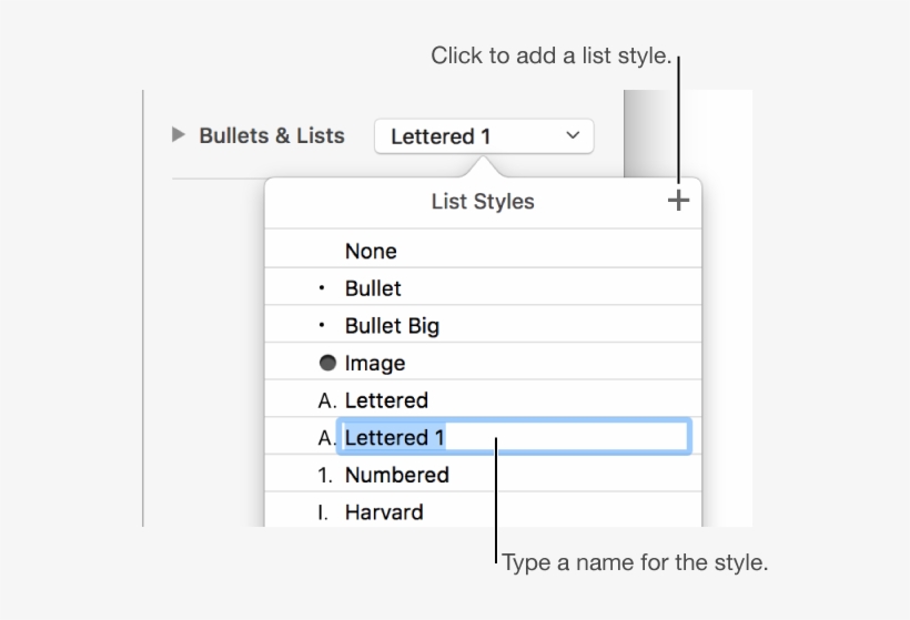 The List Styles Menu With An Add Button In The Top - Online Checklist, transparent png #1151314