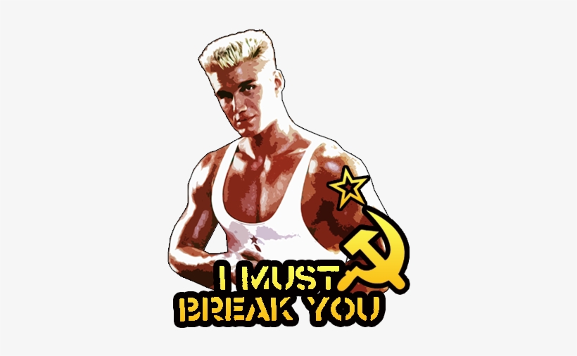 I Must Break You - Rocky 4 Png, transparent png #1151533