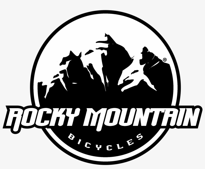 Rocky Mountain Logo Black And White - Rocky Mountain Bikes Logo, transparent png #1151614