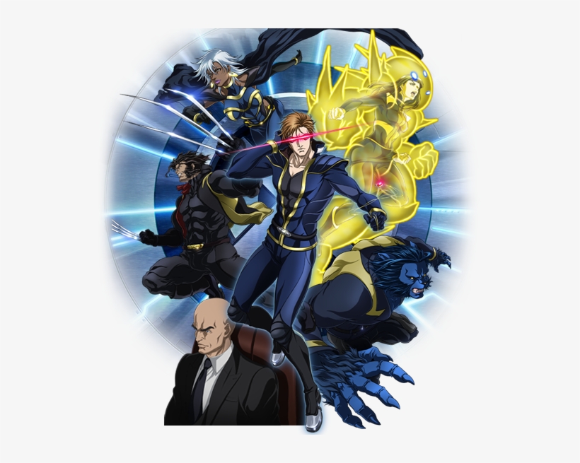 X-men - Marvel Anime X Men Armor, transparent png #1151904