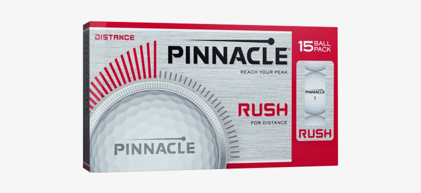 Rush Golfball Set - Pinnacle Golf Balls, transparent png #1151944