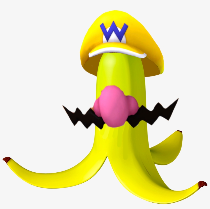 Wario Bananapeel - Banana Peel, transparent png #1152253