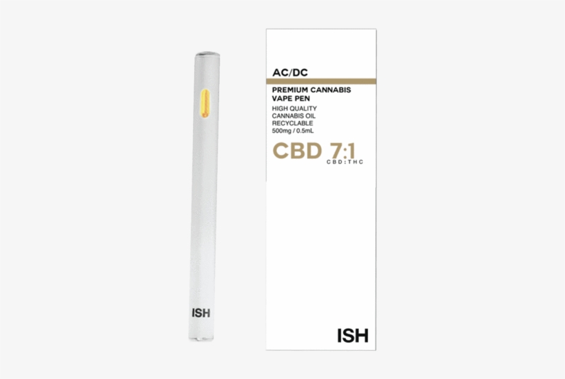 Ish Disposable Cannabis Vape Pen - Flurish Cbd Disposable, transparent png #1152433