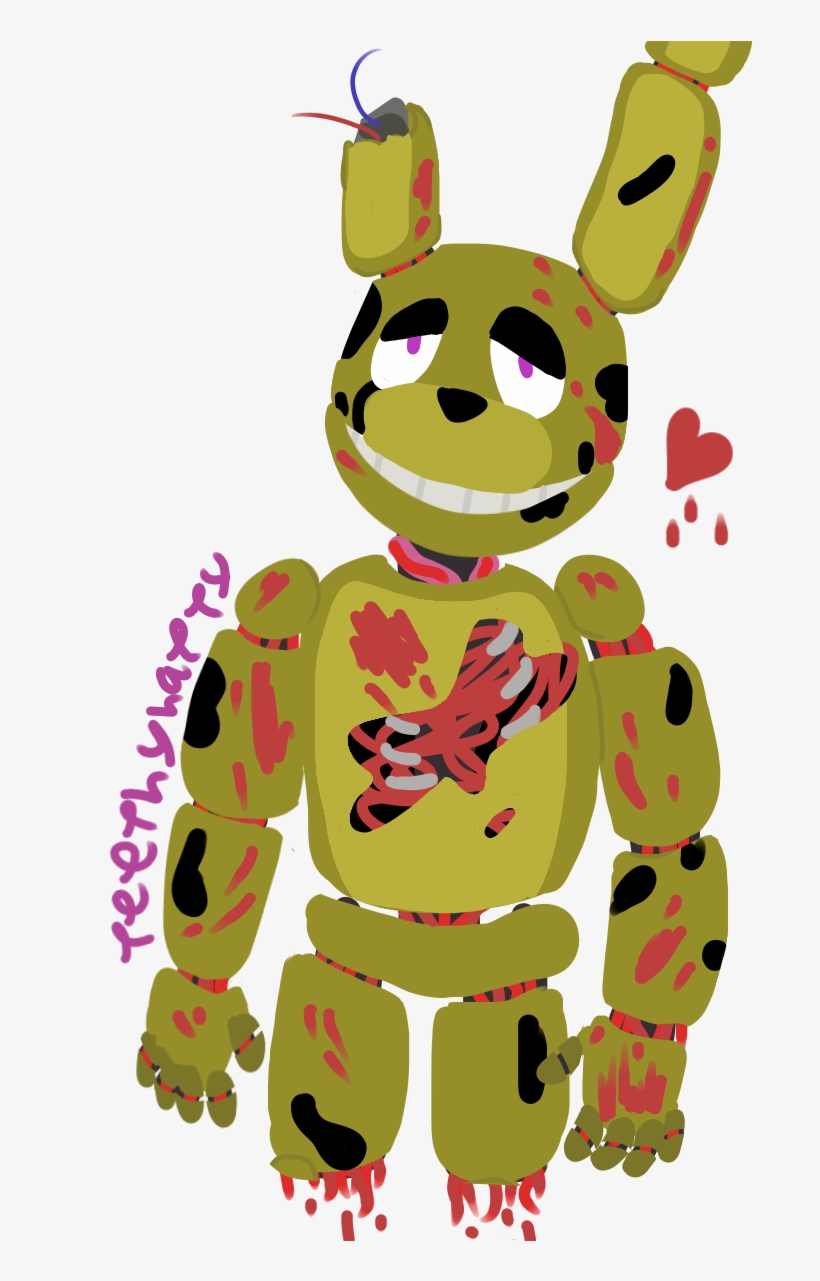 Five Nights At Freddys 3 Cartoon png download - 1024*1316 - Free