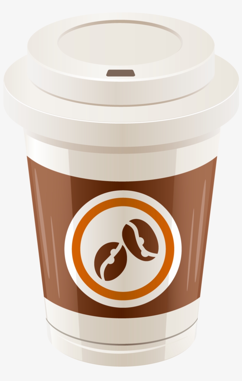Coffee Cup Png Vector Clipart, Is Available For Free - Coffe Cup Vector Pg, transparent png #1152923