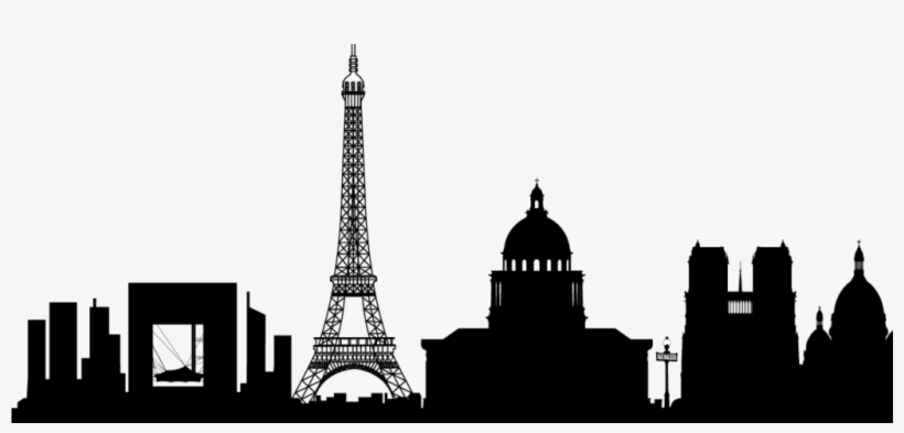 Free Paris Png Photos - Paris Skyline Silhouette, transparent png #1153102