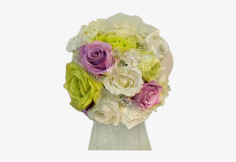 Minty Rose Bouquet - Bouquet, transparent png #1153252