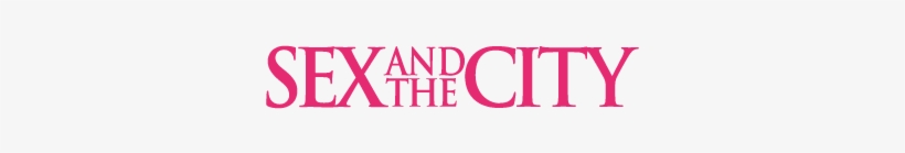 Vector Logo Sex And The City - Sex And The City Title, transparent png #1153262