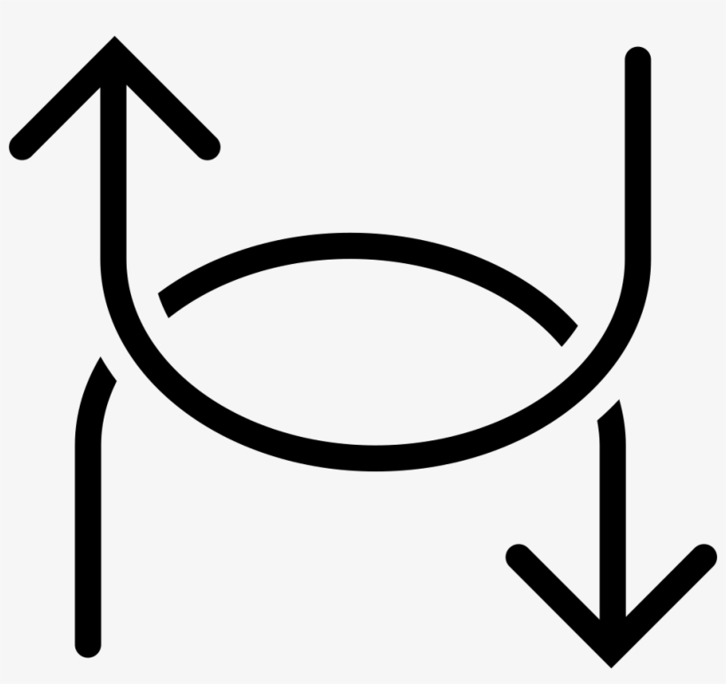 Two Curved Arrows, transparent png #1153948