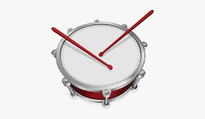 Drums Clipart Red - Drum, transparent png #1154007