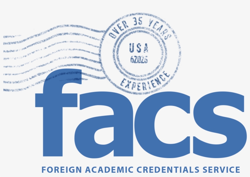 Facs Logo Postal Distressed Blue - Electric Blue, transparent png #1154184