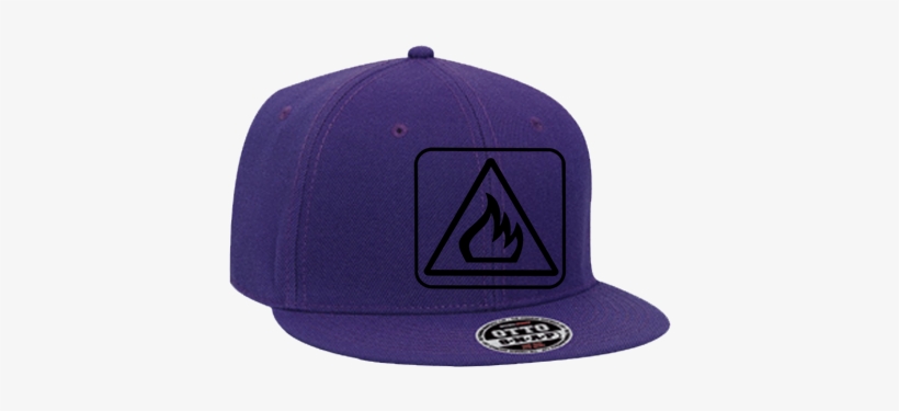 Purple Fire Snapback - Ffa Hat, transparent png #1154187