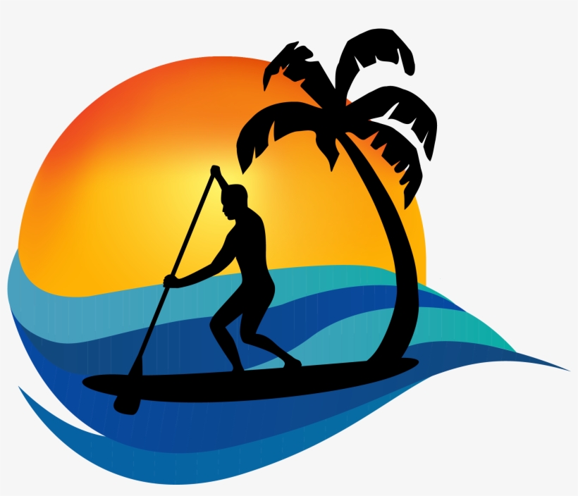 Johnny Longboats Grill Is An Ocean-side Staple Restaurant - Paddle Board Logo, transparent png #1154629