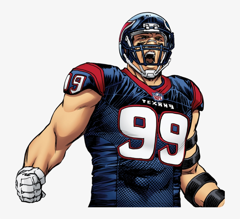 Gatorade Freaks - Jj Watt Comic, transparent png #1154630
