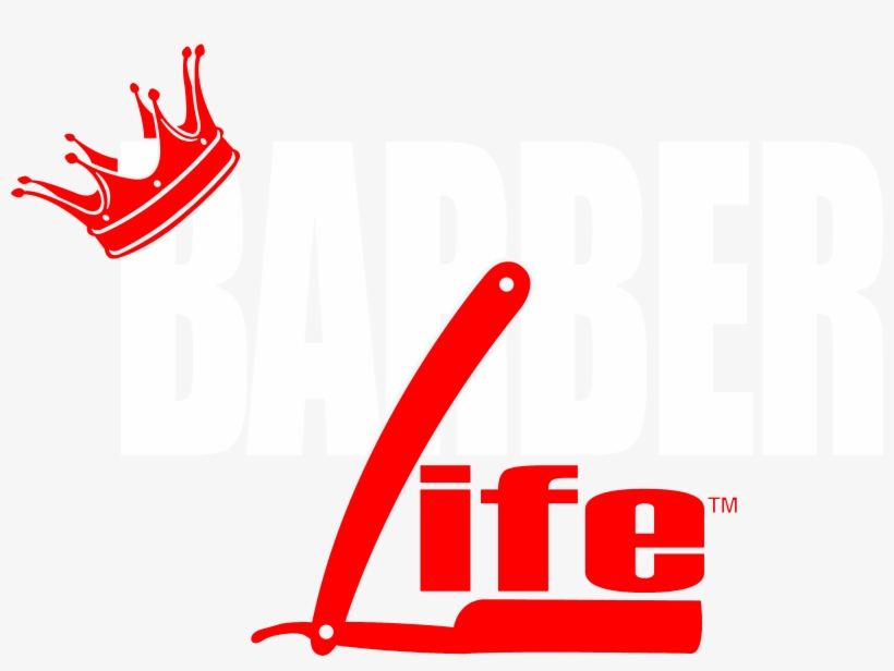 Barber Life Logo, transparent png #1154678