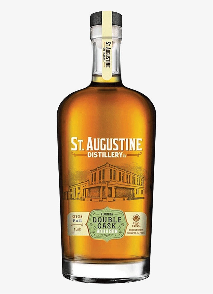 St Augustine Distillery Bourbon Double Cask - St Augustine Whisky, transparent png #1154707