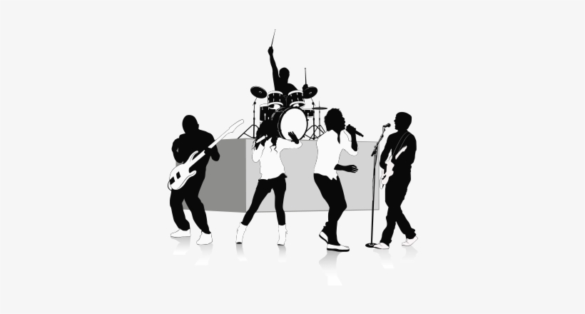 Music Band Png Hd Transparent Music Band Hd - Music Band Vector Png, transparent png #1154782