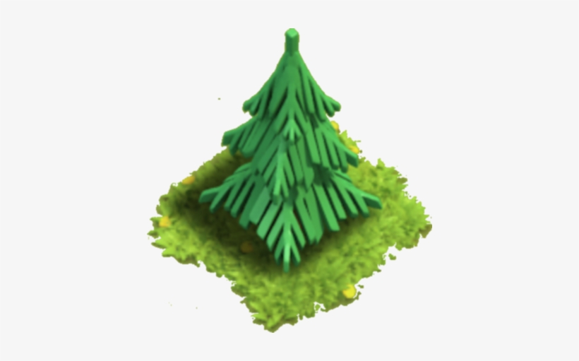 Pine Tree Png Image - Arbol Del Clash Of Clans, transparent png #1155003