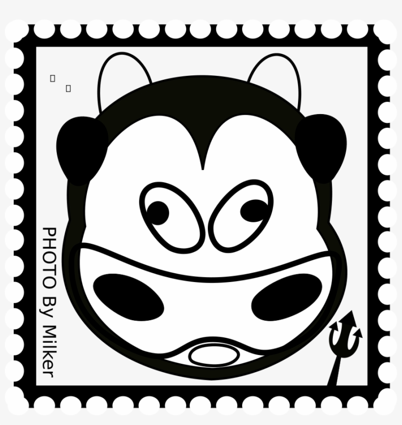 How To Set Use Cow Stamp Svg Vector, transparent png #1155188