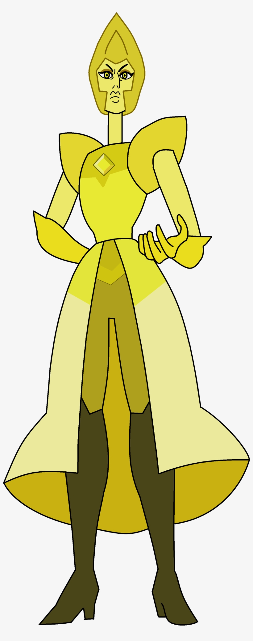 Yellow Diamond - Diamante Amarillo Steven Universe, transparent png #1155540