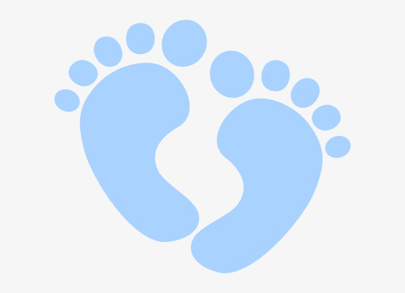 Baby Feet Svg Clip Arts 600 X 514 Px, transparent png #1155606