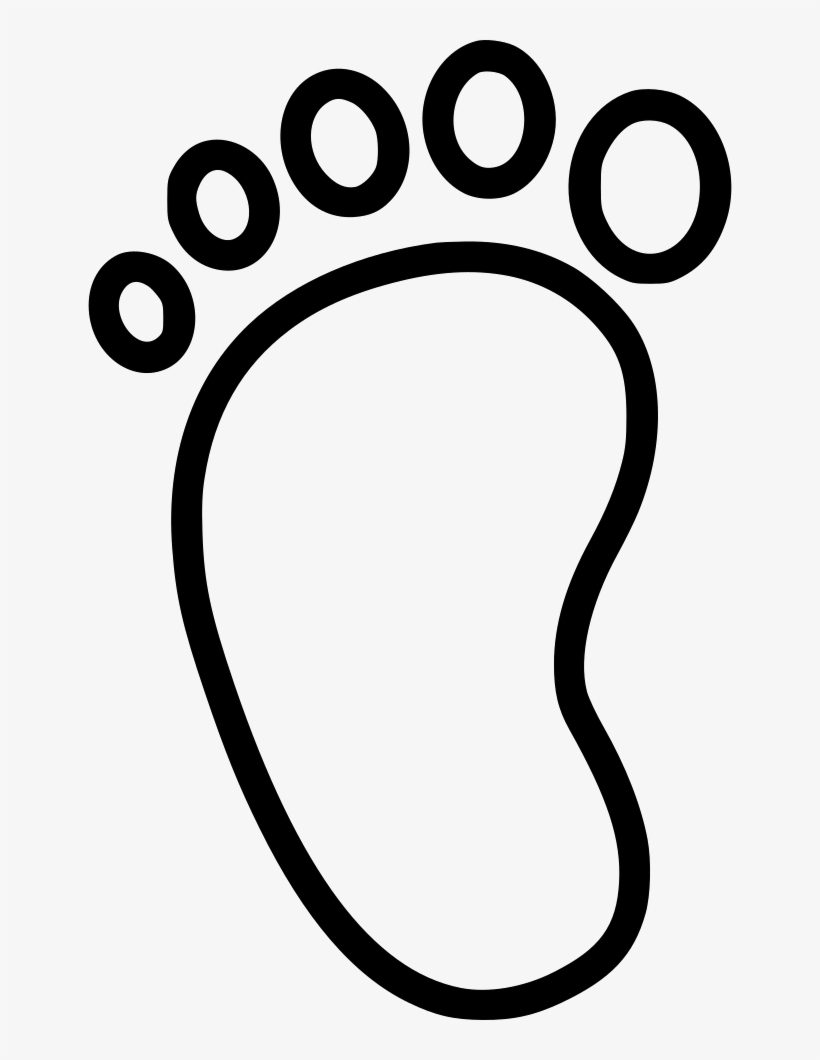 Free Baby Feet Png - Baby Foot Drawing, transparent png #1155693