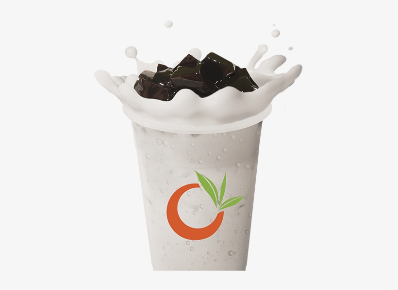 Black Jelly Milk Tea - Tea Ochaya, transparent png #1155884