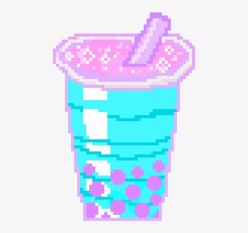 Bubble Tea - Bubble Tea Pixel Art, transparent png #1155914