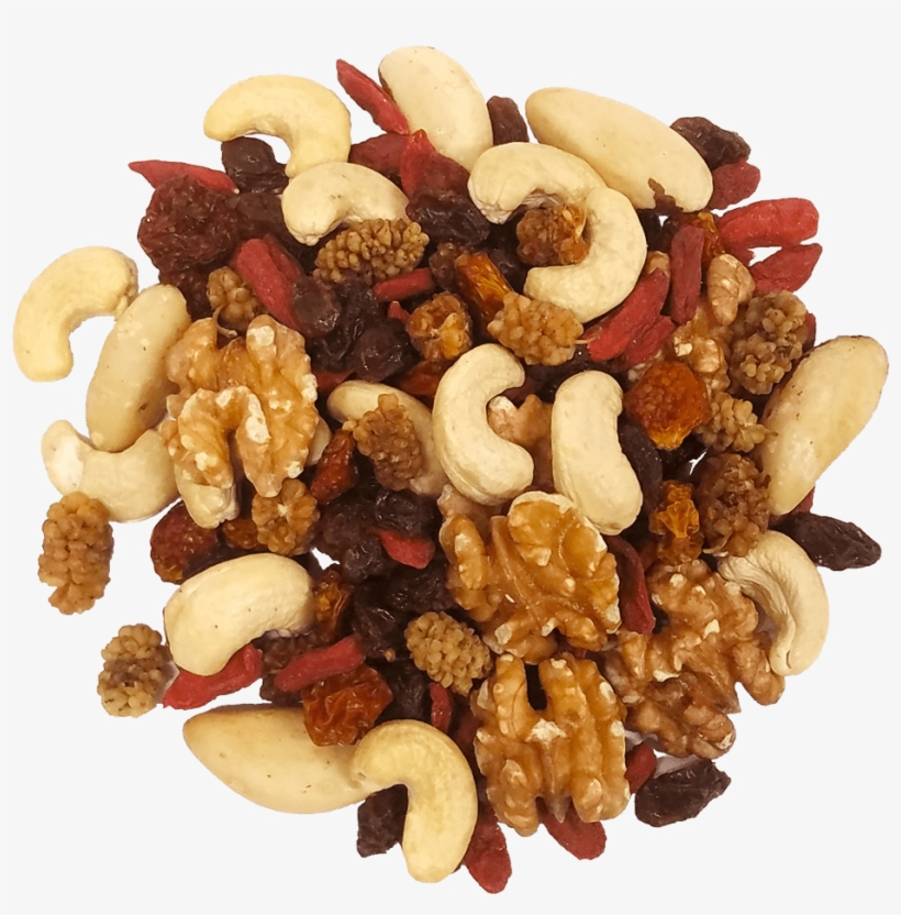 Clip Royalty Free Berries Drawing Nut Food To Live Organic Raw Nut And Berry Superfoods Snack