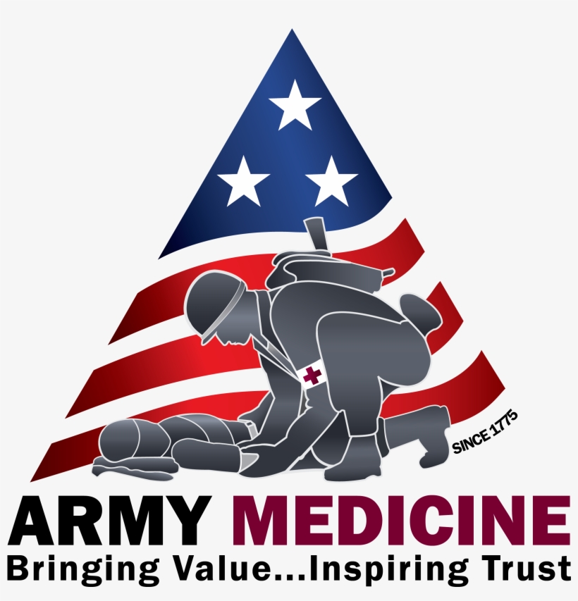 Army Medicine Logo 4c Hr - Us Army Medical Logo, transparent png #1156536