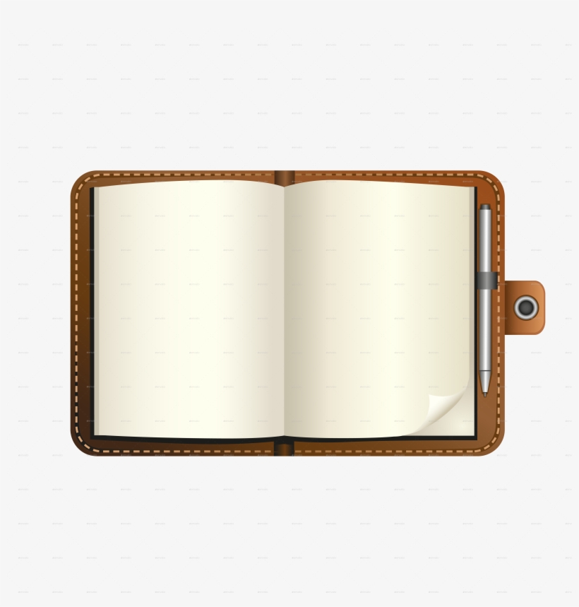 Open Notebook Png - Paper, transparent png #1156931