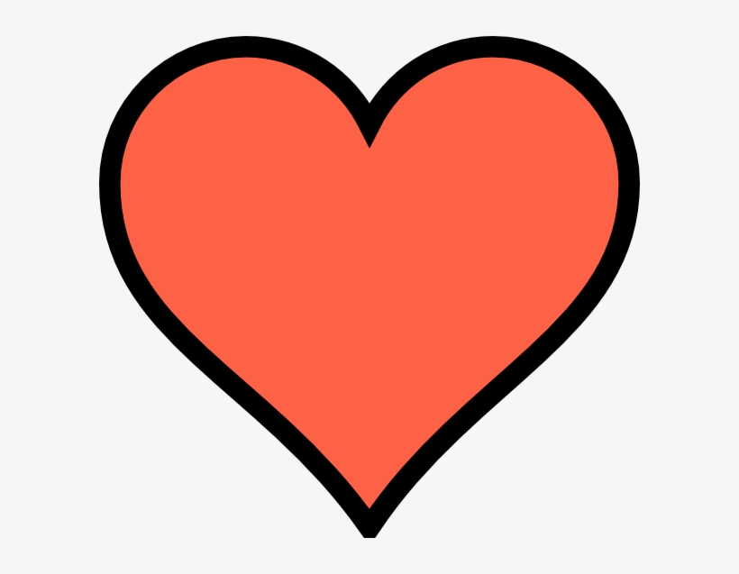 Light Blue Clipart Coral Heart - Coral Heart Clipart, transparent png #1156934