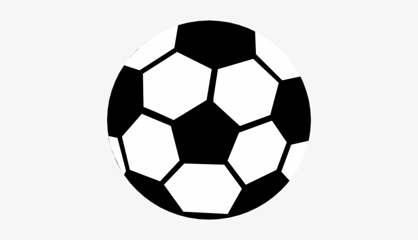 Soccer Ball Clipart - Soccer Ball Outline Transparent Background, transparent png #1157085