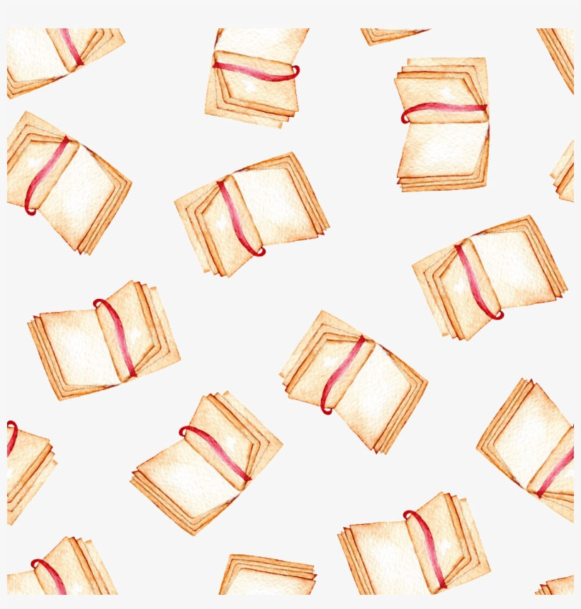 Hand Painted One Open Notebook Background - Watercolor Painting, transparent png #1157141