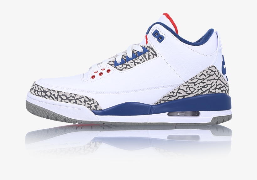 Air Jordan 3 Retro Og "true - Air Jordan 3 True Blue Png, transparent png #1157607