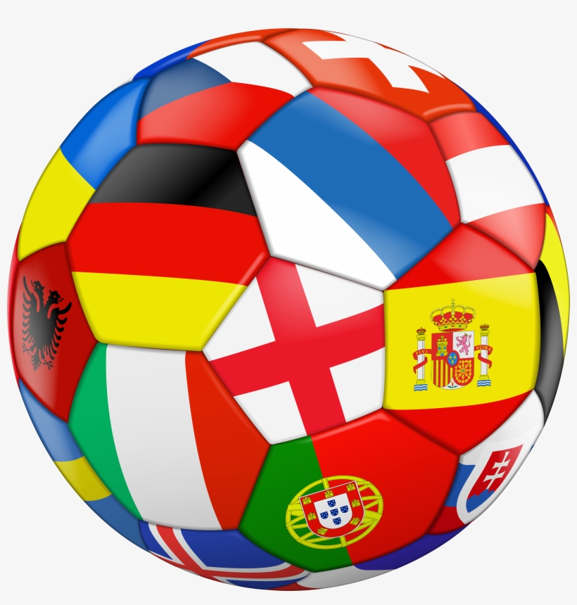 Svg Download With Flags Transparent Clip Art Image - Football Flags Png, transparent png #1157681